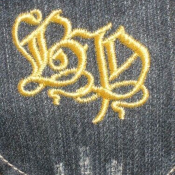 NEW  BABY PHAT Y2K Button Up High Waist chain zipper Capri Cropped JEANS 5 - Picture 4 of 17